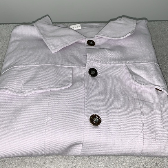 Ladies White Trucker Jacket from Amazon size ladies XL. Worn once. - Picture 10 of 10